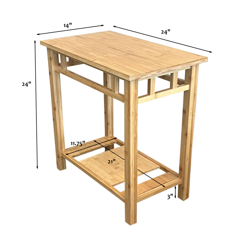 Table inclinable avec tablette inférieure Zeen