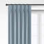 Shay Solid Cornflower Cotton Pinch Pleat Drapery Panel Set of 2-1068577364