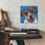«Dog Besties 1» par Carolee Vitaletti, art mural en verre acrylique-1836290923