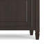 Banc de rangement en bois massif de 63 po avec couvercle relevable Connaught