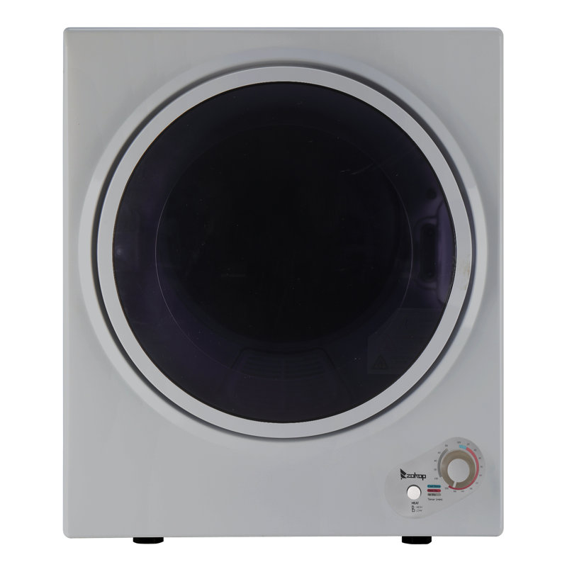 Winado 1.6 Cubic Feet Vented Electric Dryer, Gray
