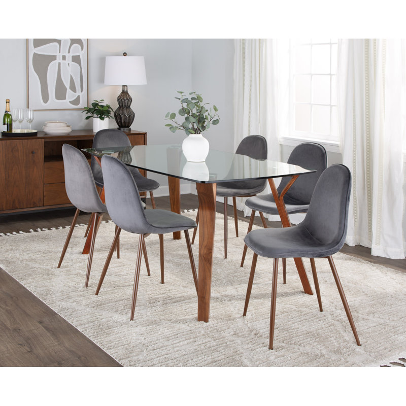 Ensemble repas pour 6 personnes Folia, Gris