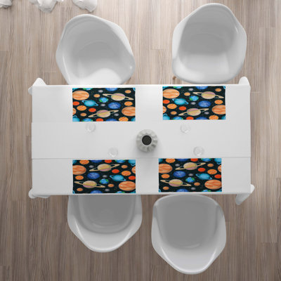 Polyester Abstract Rectangle Placemat