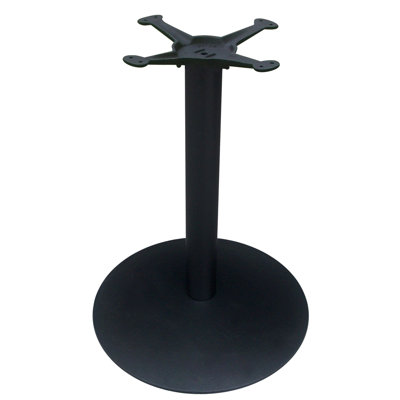 22" Round Cast Iron Dining Height Pedestal Table Base