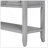 Cambridge Series  Ample Storage Vintage Console Table With Four Small Drawers And Bottom Shelf For Living Rooms, Entrances And Kitchens-354829564