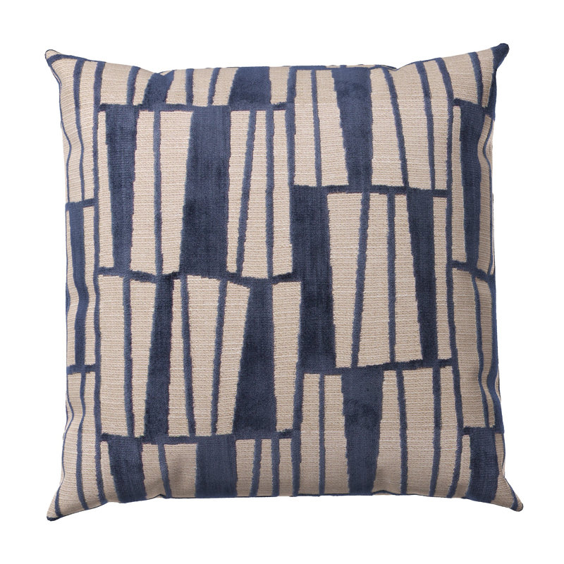 Xavier Throw Square Pillow Cover & Insert, 20"H x 20"W
