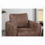 Fauteuil d'appoint pivotant en similicuir-785954921