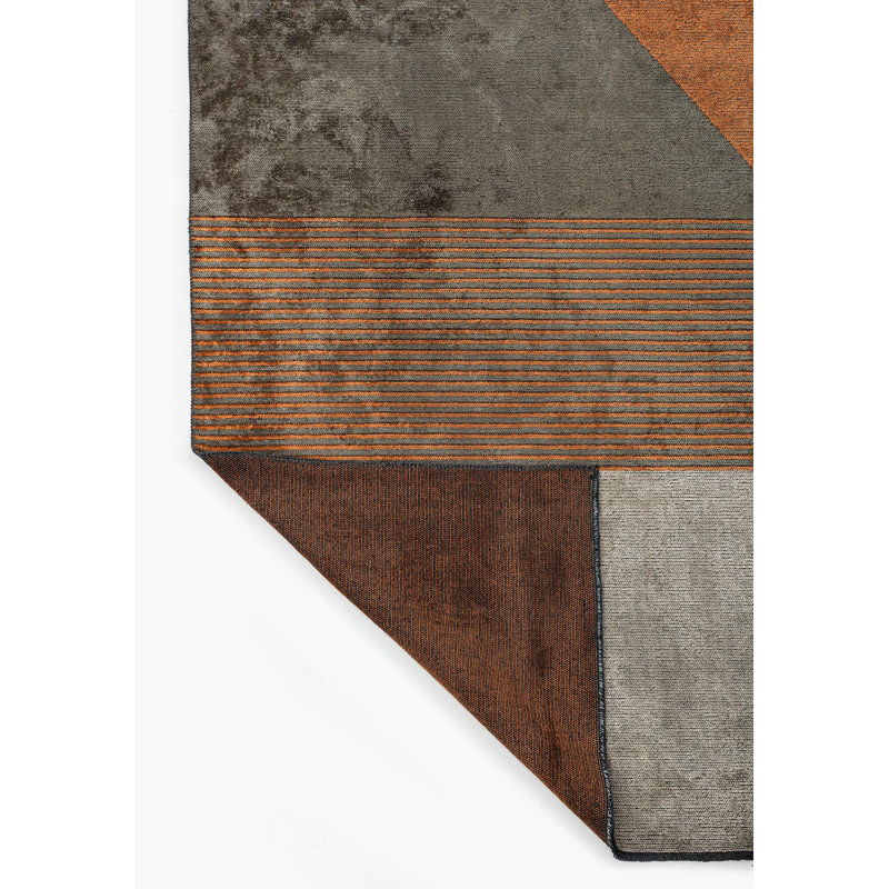 Rapture Geometric Shapes Area Rug, Rectangle 6'7" x 8'3"