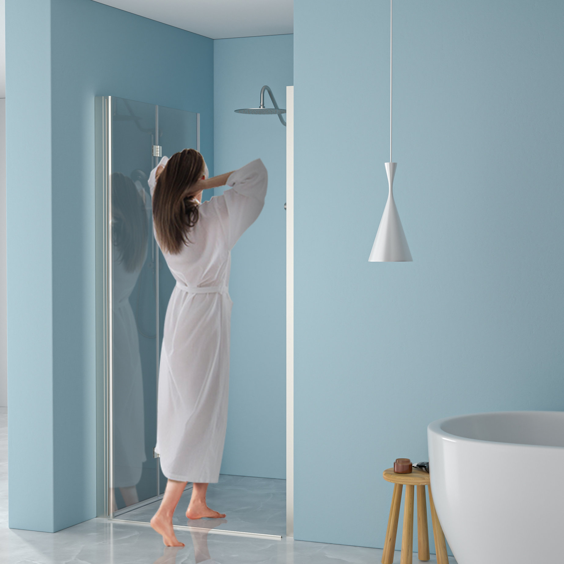 50 Best Small Bathroom Design Ideas | HGTV - Space Saving Bathroom Solutions