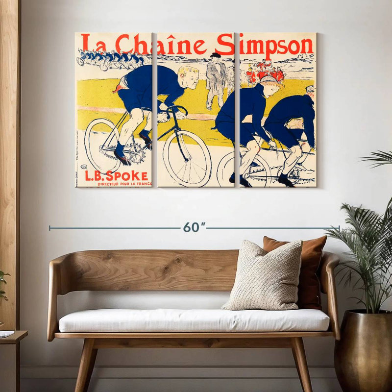 La chaîne Sirci The Simpson, H 32 po x l 50 po