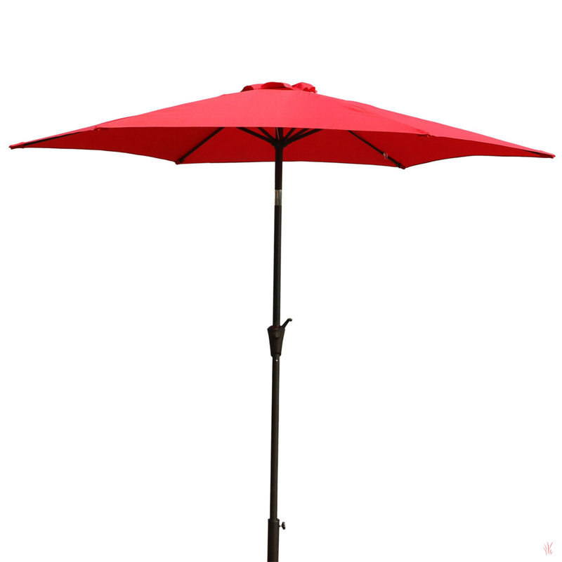 Parasol 9 'avec sac de transport, Rouge