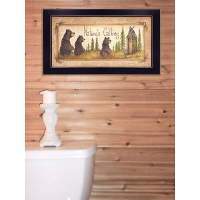 Nature's Calling Framed Wall Art for Living Room, Home Wall Decor Framed Print by Mary June