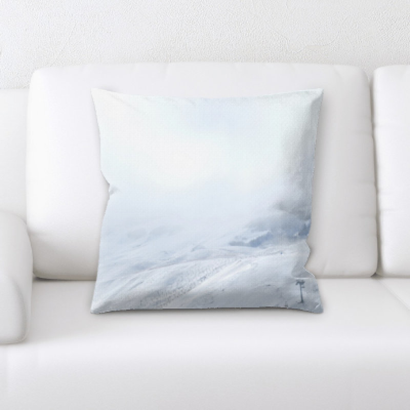 Microsuede Throw Pillow