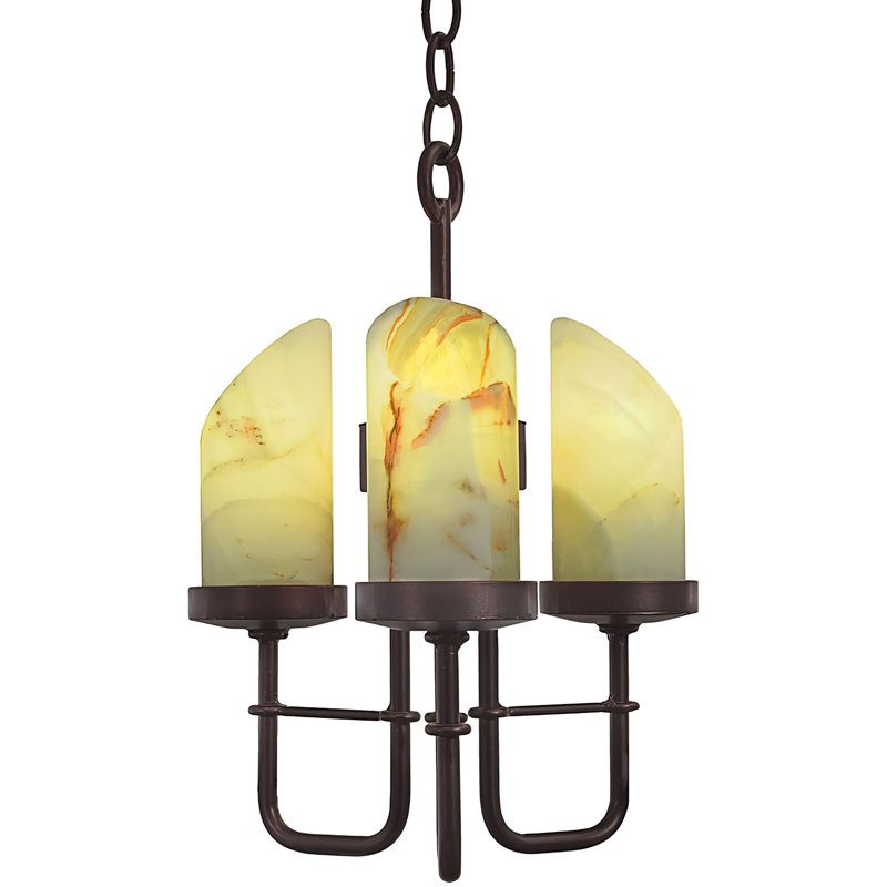 Dahlia 3 - Light Pendant, Bronze