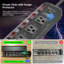 CRST Power Strip 6 Outlet Heavy Duty Surge Protector Individual Switch 6ft Extension Cord with Flat Plug, 15A Circuit Breaker-97568734-126557138