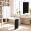 Bureau convertible mural avec design pliable et tableau noir