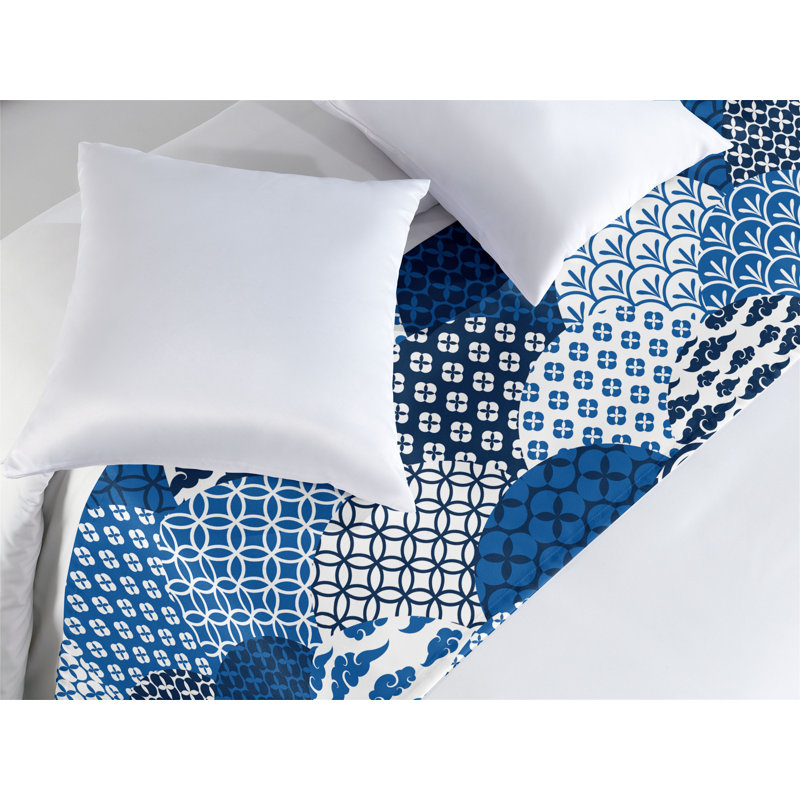 Foulard de lit Ambesonne Ocean Waves, Très grand lit