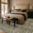 Flaxen Machine-Washable  Non-Slip Rug, Children And Pets Friendly.-7096575