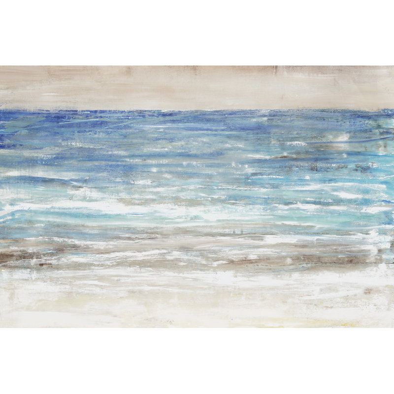 Choppy Water I by Tim OToole - Wrapped Canvas Painting, 30cm H x 46cm W