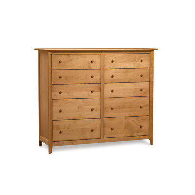 Sarah 10 - Drawer Solid Wood Dresser