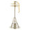 Ornement de figurine suspendue cymbale de cymbals miniature à pied hi-hat