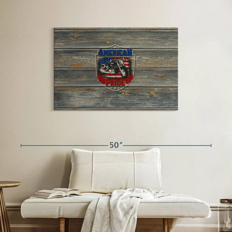 Borges American Pride, 26" H x 39" W