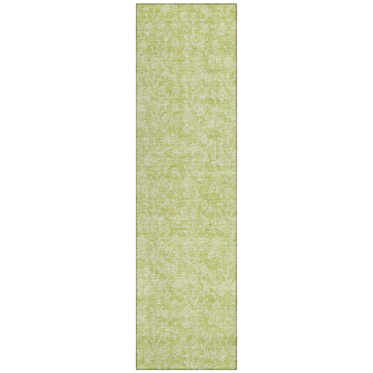 Granier Washable Floral Indoor / Outdoor Rug