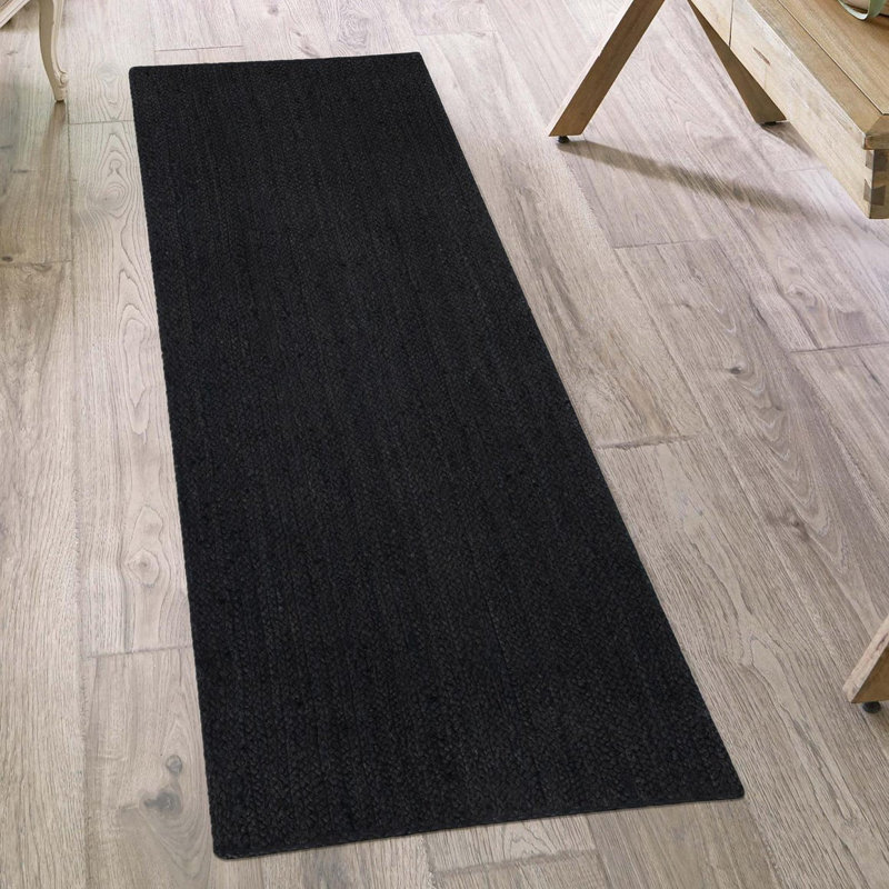 Morane Hand Braided Indoor Rug, Runner 2' x 8'
