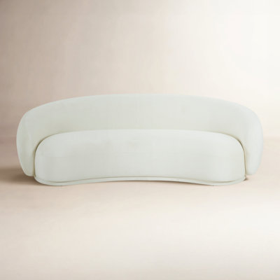 Tov Furniture Kendall Cream Velvet Sofa