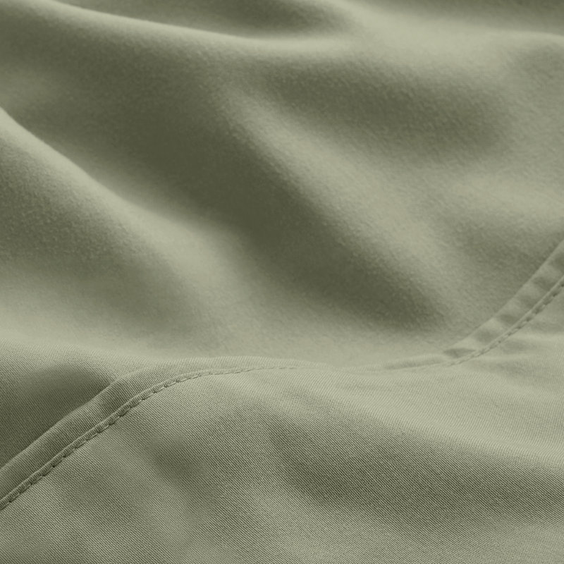 Microfiber Sheet Set with Bonus Pillowcase Set, Sage, Twin XL