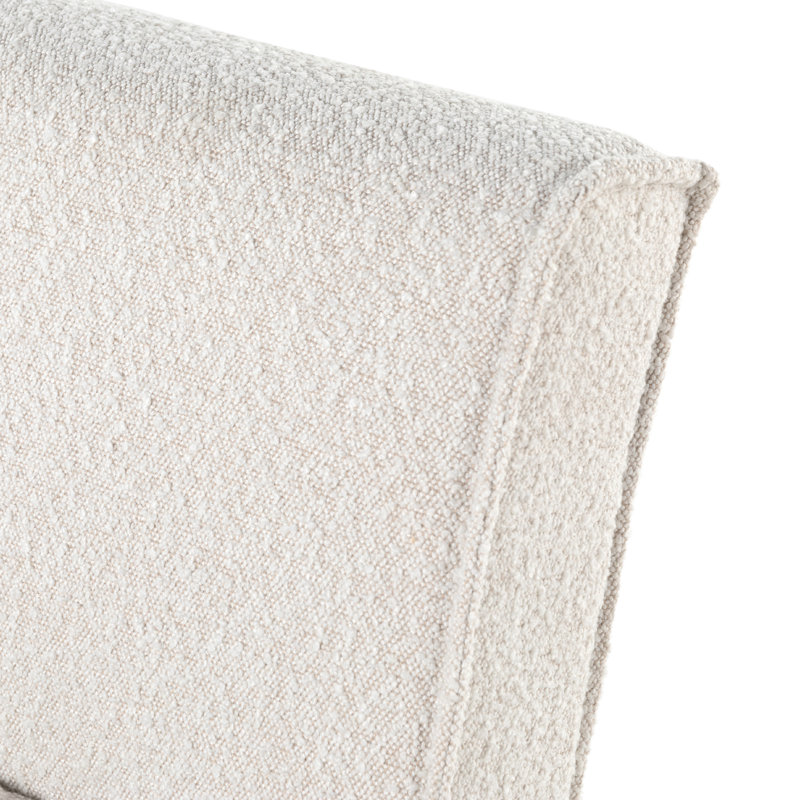 Hobson Upholstered Parsons Chair in Cream