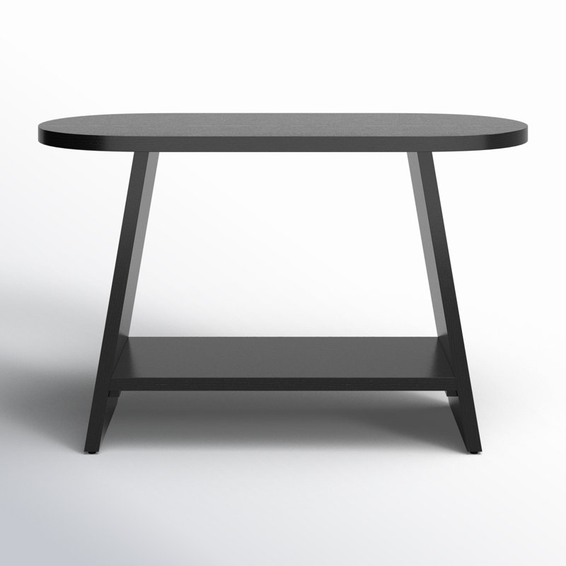 Mattelynn Wood Console Table, Black