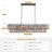 Light Dimmable Modern Rectangle Crystal Chandelier-1872844678