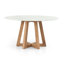Creston Round Marble Dining Table-1261771381