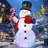 Christmas Inflatables 8 FT Snowman Inflatable Blow Up Snowman Inflatables with Built-in Music & 360° Rotation LED Lights