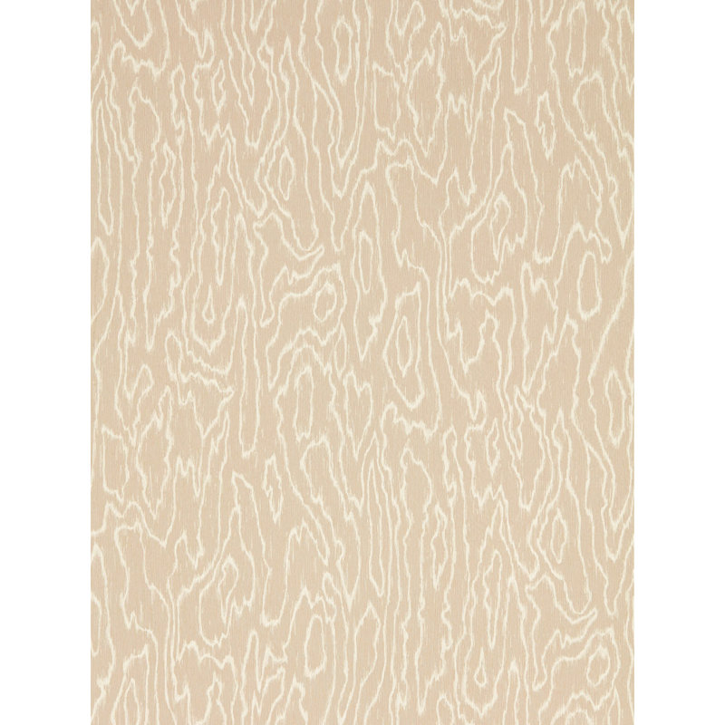 Henry Holland Abstract Vinyl Wallpaper Double Roll, Limestone