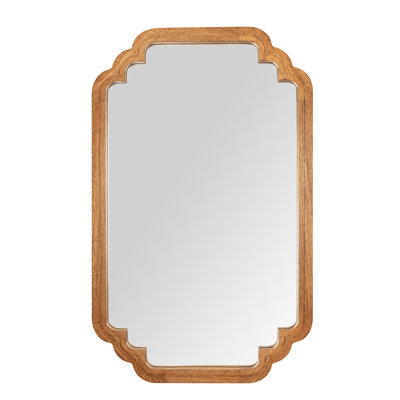 Veliko Solid Wood Accent Wall Mirror