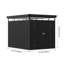 6.5ft W x 8.4 D Metal Garden Tool Shed Zinc Steel Storage Shed