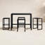 Ensemble repas extérieur en aluminium Armando-2024083643-2024083640