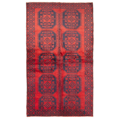 Wigley Red Rug 3'7" x 6'6"