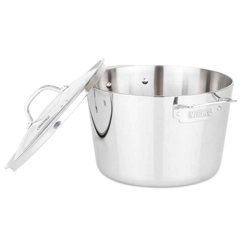 Viking Contemporary 3-Ply Stainless Steel 13pc Cookware Bundle