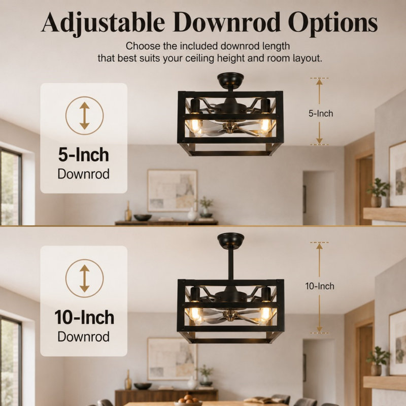 16-inch Ceiling Fan with Light