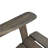 Rustic Gray Chair, Built From Wood, Foldable For Outdoor Relaxation Wood Chair Use, To Save Storage Space-1916277602