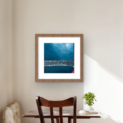 Overhead View of Golden Gate Traffic | Bedroom Decor Print