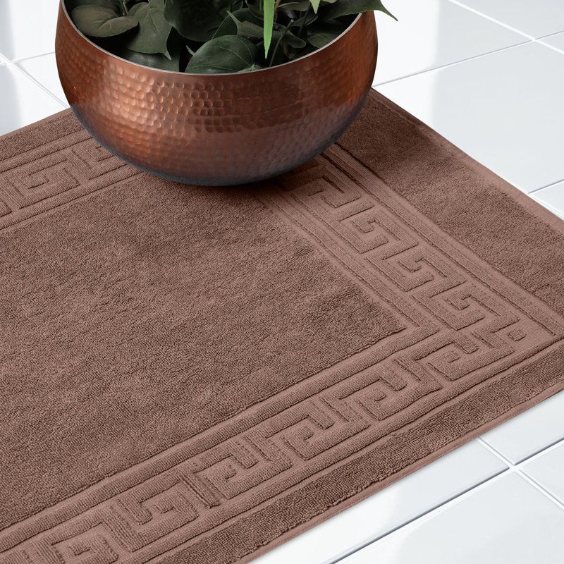 Tapis de bain 2 pièces Subra, Moka
