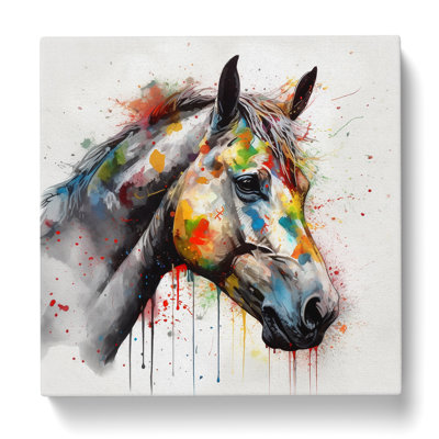 Horse Splatter - No Frame Print
