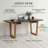 Abirad Solid Wood Top Writing Desk-197573528
