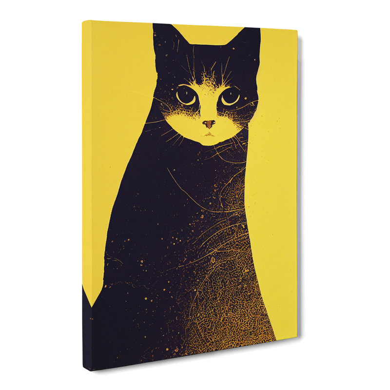 Cat Collage - Wrapped Canvas, 50cm H x 35cm W x 3cm D