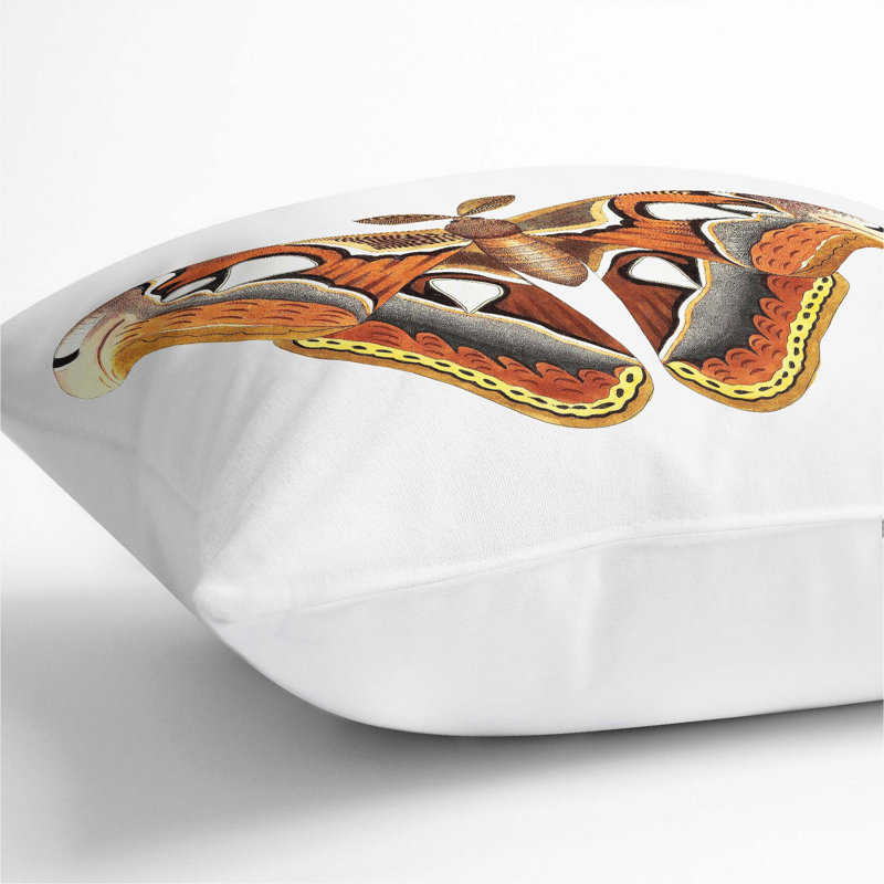 Square Throw Cushion, White, 40 x 40 cm