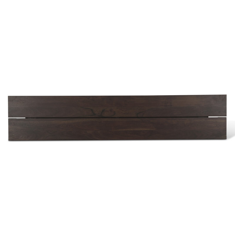 Acadia 79" Bench In Coffee Bean, Brown